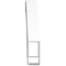 Ekena Millwork 5 1/2-in. W x 32-in. D x 32-in. H Imperial Architectural Grade PVC Knee Brace BRCP055X32X32IMP - alternate 2
